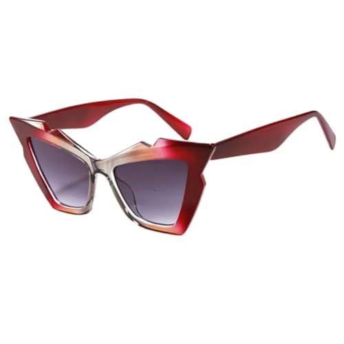 Lunettes de soleil rétro œil de chat pour femmes avec verres dégradés chic