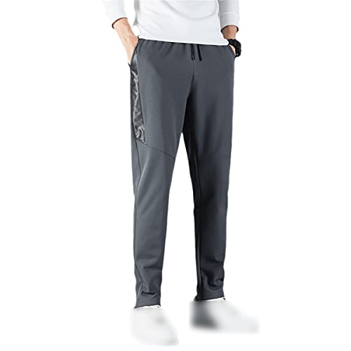 Pantalon soie glacée homme élastique léger et respirant Roquorl gris 738c