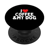 Photo Gallery i love coffee and my dog popsockets popgrip intercambiabile Photo Gallery i love coffee and my dog popsockets popgrip intercambiabile