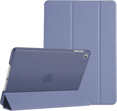 MOCA [Translucent Back] Smart Case for iPad Air 2 (2014 Launched) A1566 A1567 iPad Flip Cover (Lilac)-image-27