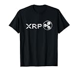 Cryptocurrency Decentralized Token Ripple XRP Men's Unisex Black Short Sleeve Classic Fit Crew Collar T-Shirt