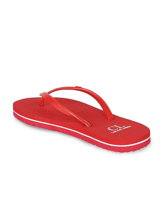 Image of Carlton London women's Comfortable & Lightweight Thong Flip Flop Slipper for Daily Use