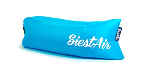 Bolsa Sofa hinchable con aire SIESTAIR (azul)