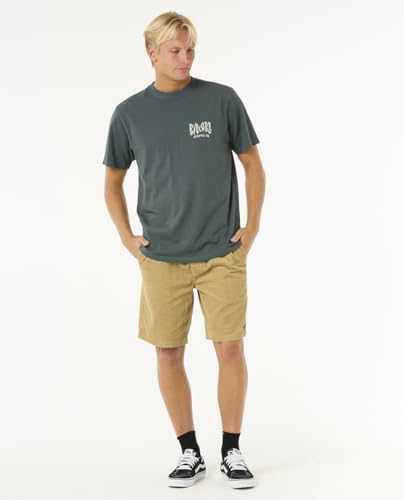 Rip Curl Men's Relaxed Fit Logo Crew T-Shirt4