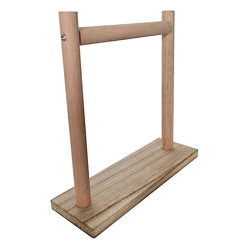 GALPADA 1Pc Parrot Stand Rack Creative Bird Play Stand for Exercise Stability Training for Parrots Cockatiels Birds