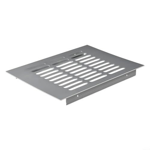 Rejilla rectangular elegante del respiradero hecha de la aleación de aluminio para los gabinetes (150x200m m)