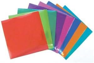 ホイルカラー T15-63 - おりがみのクラサワ クラサワ (業務用20セット) ホイルカラーおりがみ 100枚 T1566 あお