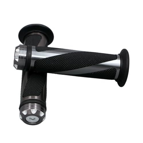 Guidon barre universelle moto avec poignée de rechange antidérapante 22mm