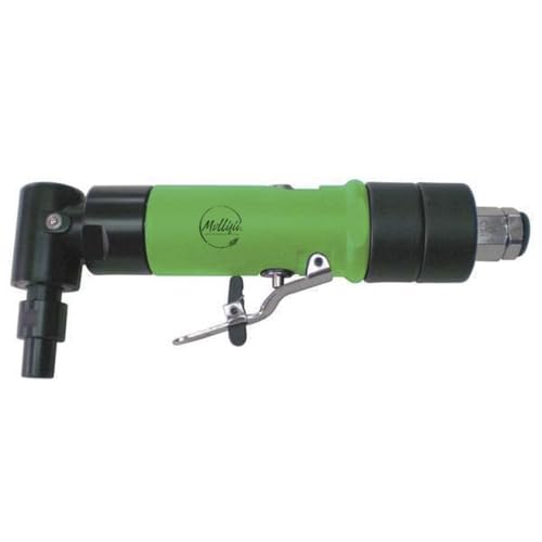 Right Angle Die Grinder, 1/4 in NPT Female Air Inlet, 1/4 in Collet, Medium Duty, 20,000 RPM, Mfr: 12V742-A