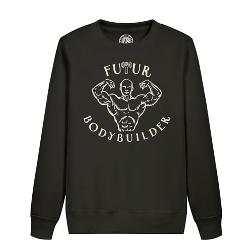 Sweatshirt enfant futur bodybuilder idéal pour le sport au collège et la salle