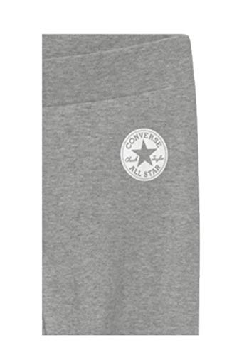 Converse Girl's Leggings (Big Kids) Dark Grey Heather XL (16 Big Kid)3