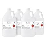 Lab Alley Methanol 99.85% Lab Grade Solvent, Polar Solvent for Laboratory, Industrial & Research Use, 4 Gallons (Pack of 4 x 1 Gallon Bottles)