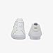 Lacoste Womens Lerond Pro Sneaker, WHT/GLD, 8
