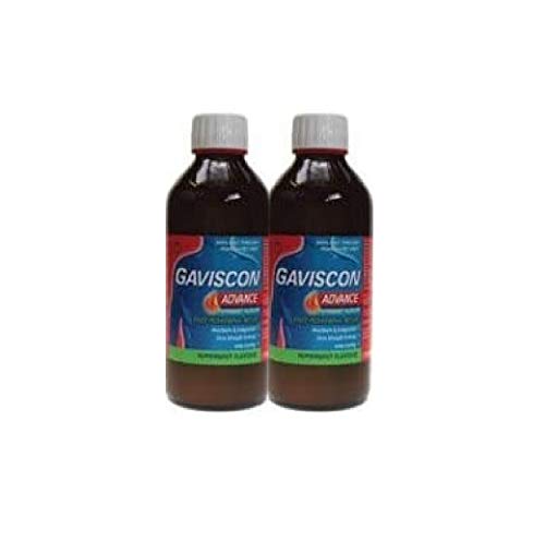 Gaviscon Advance Liquid Peppermint Flavour 500ml Twin Pack