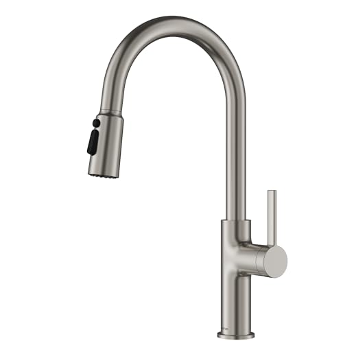 Robinet de cuisine rétractable mitigeur évier douchette 3 jets - 2