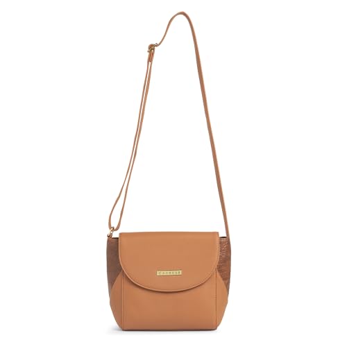 Image of Caprese Vani Medium Sling Bag for Women with Adjustable Strap, Zipper & Magnetic Button Closure | Versatile Handbag with Back Zip for Everyday Use, Travel, and Special Occasions