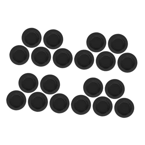 Sosoport Piggy Bank Plug Replacement 20pcs Money Jar Stopper Covers Round Stoppers for Saving Boxes Rubber Plugs
