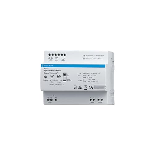 Centrale système Busch-Jaeger REG 83301 boîtier de commande rail