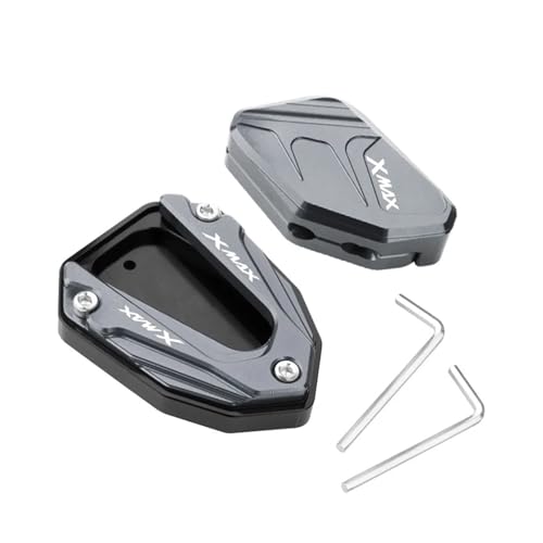 �v���[�g�L�b�N�X�^���h�p�b�h XMAX300 2023 2024 �I�[�g�o�C�A�N�Z�T���[�T�C�h�X�^���h���L�L�b�N�X�^���h�����v���[�g�B