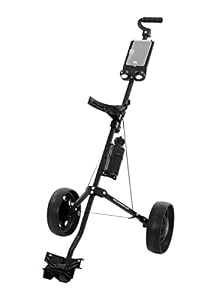 Ben Sayers Unisex Two-wheel Two Wheel Trolley, Black, One Size UK
