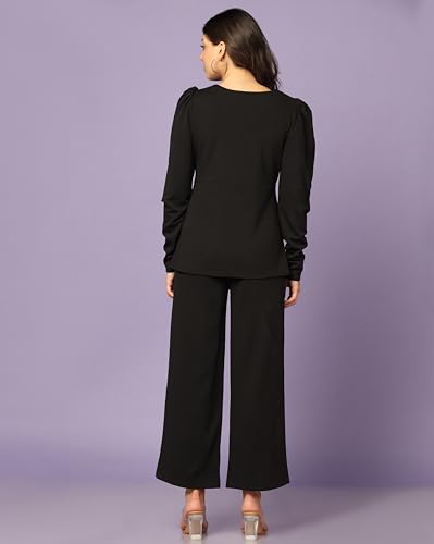 Image of DHRUVI Trendz Co ord Set for Women Stylish | Dress for Woman | Trendy Summer Casual Travel Outfit | A Line Dresses for Women | Western Stylish Midi Party Dress Outfits
