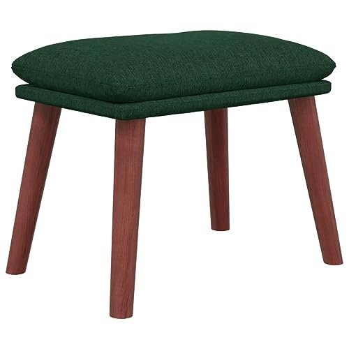 Meuble de salle de séjour en tissu vert : l'élégance du repose-pied