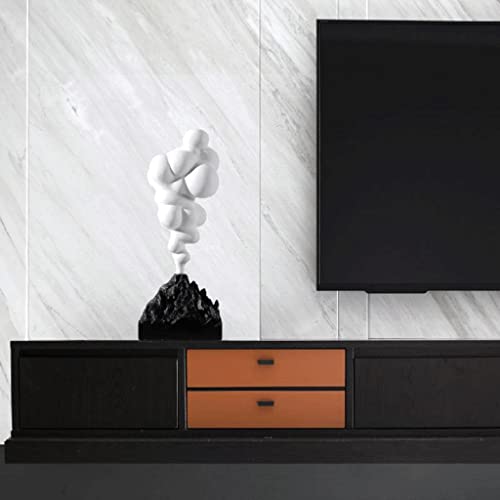 Decoración de volcán para renovar el mueble de TV de tu sala de estar 7