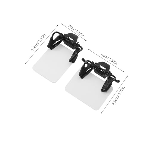 Patchs de tir à l'arc cache-œil ajustable accessoire lunettes de visée pour archers - 2