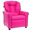 Faux Leather Hot Pink
