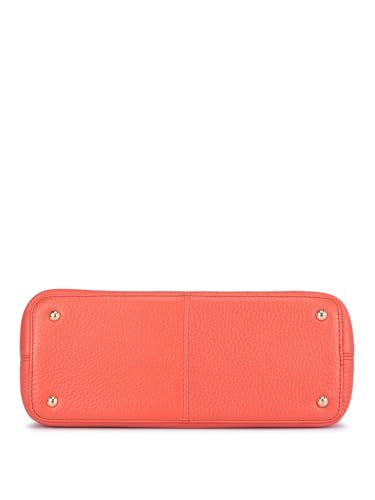 Image of Da Milano Women's Leather Sling Bag - Corallo