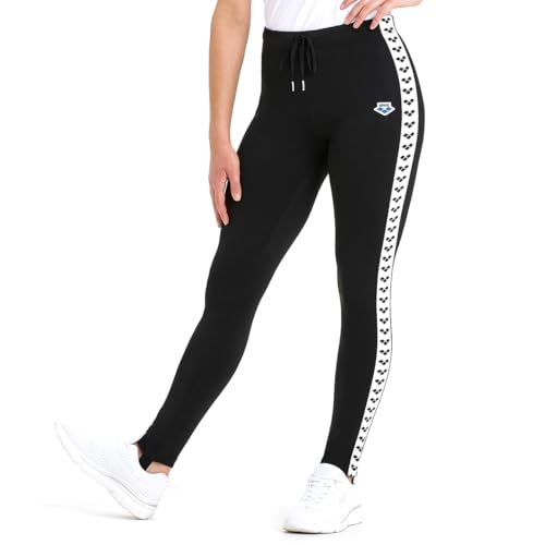 ARENA Damen Steghose Damen Icons Steghose Caroline Team, Black-White-Black,...