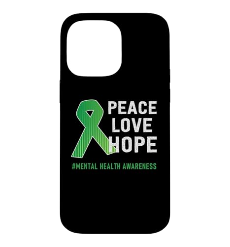 Peace Love Hope �����^���w���X�[�� �O���[�����{�� �T�|�[�g �X�}�z�P�[�X iPhone 14 Pro Max �p