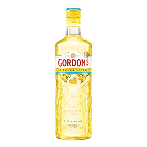 Gordon's Sicilian Lemon Gin, mit Zitrusgeschmack,...