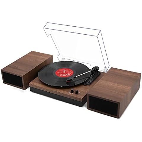 Tocadiscos Bluetooth con Altavoces Externos Cover