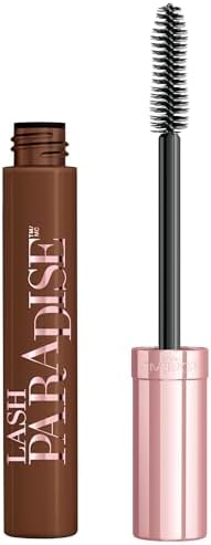 Amazon.com : L'Oreal Paris Makeup Voluminous Lash Paradise Mascara, Voluptuous Volume, Intense Length, Feathery Soft Full Lashes, No Flaking, Smudging or Clumping, Latte Brown, 0.28 Fl Oz