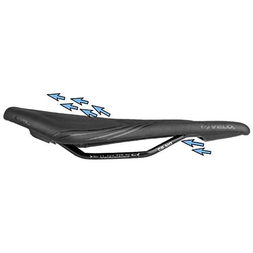 Velo Airthru Gel Rennrad-Sattel für Fahrräder