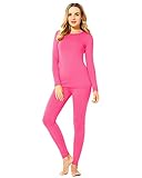 ViCherub Conjunto de ropa interior térmica para mujer, Large