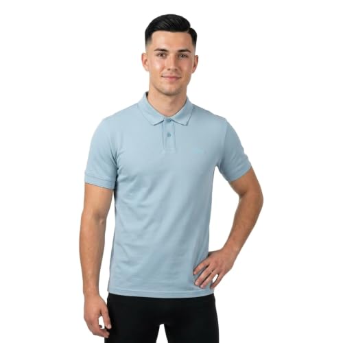 BOSS Men's Polo Shirt, Light/Pastel Blue 458, 5XL