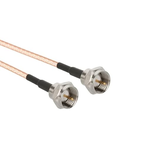 QYZLVCES(���X) RG316 F�I�X-F���X�W���b�N�R�l�N�^ 50�I�[�����������R�[�h �s�O�e�[���W�����p�[�P�[�u��(FM-FM-RG316,2m)