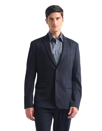 Image of Arrow Zero Calorie Slim Solid Blazer