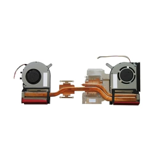 KWVBSDJGU Laptop CPU Heatsink Cooling Fan Compatible for ASUS TUF Gaming FX505DY AMD Ryzen 5 3550H Compatible for Radeon RX 560X GPU 13NR01A0AM0101