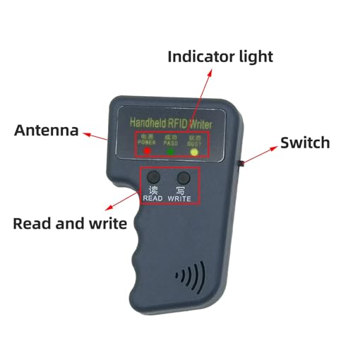 Lecteur RFID 125 kHz copieur portable cartes d'identité T5577