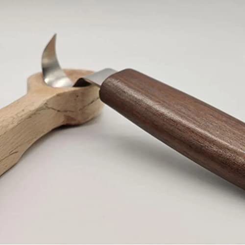 LFORT Conjunto De 7 Peças De Faca Para Entalhar Nogueira, Raspador De Madeira Ferramentas Para Escul