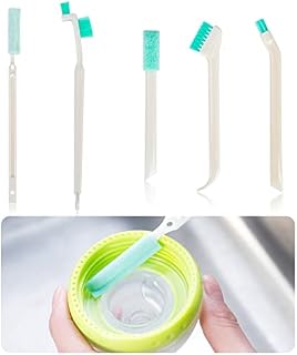 Small Household Crevice Sponge Cleaning Brushes Deep Detail Tiny Cleaner Tool Set Designed For Precision Cleaning For Home Kitchen Bathroom Floor Grout Hobs Tiles Hard To Reach Areas (5 PCS)