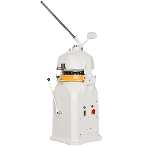 EQCOTWEA Semi-Automatic Dough Divider Rounder 16Pcs Dough Ball Maker 100-200g Portioning Bread/Pastry Dough Separator Ball Shaping Machine 220V