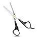 Produktbild KUONIIY Ausdünnende Schere, Edelstahl Haarschneideschere, Professionelle Friseurschere für Friseursalon Zuhause, 16,5 cm