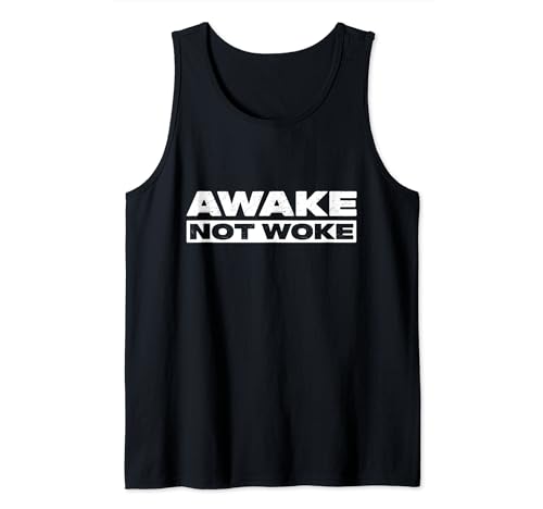 Meme Awake Not Woke Unwoke Freedom Canotta