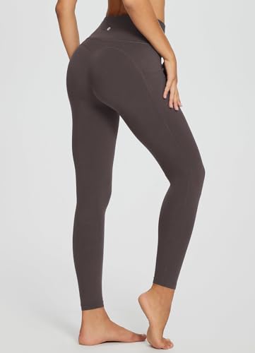 baleaf 7/8 Workout Leggings with Pockets for Women High Waisted Tummy Control Plus Size Yoga Pants for Running Gym Athletic2