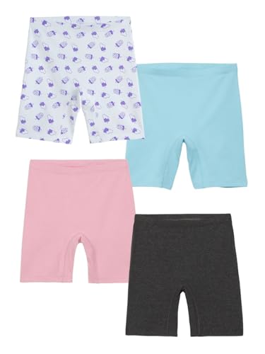 Image of mackly Girls Inner Shorts (Pack of 2) | 2-in-1 Seamless Panty Shorts with Gusset | Soft Breathable Base Layer for Dresses, Skirts