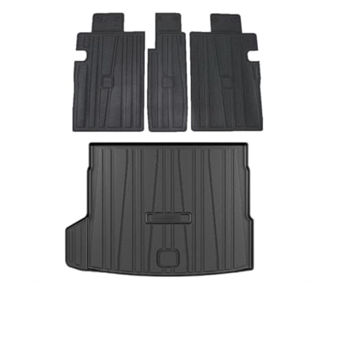 Tapis de coffre étanche en caoutchouc TPE pour BMW X3 G48 LWB 2024-2026